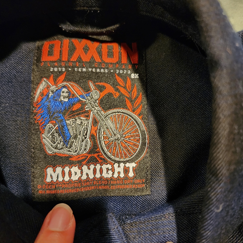 DIXXON Midnight Shirt - Black and Red